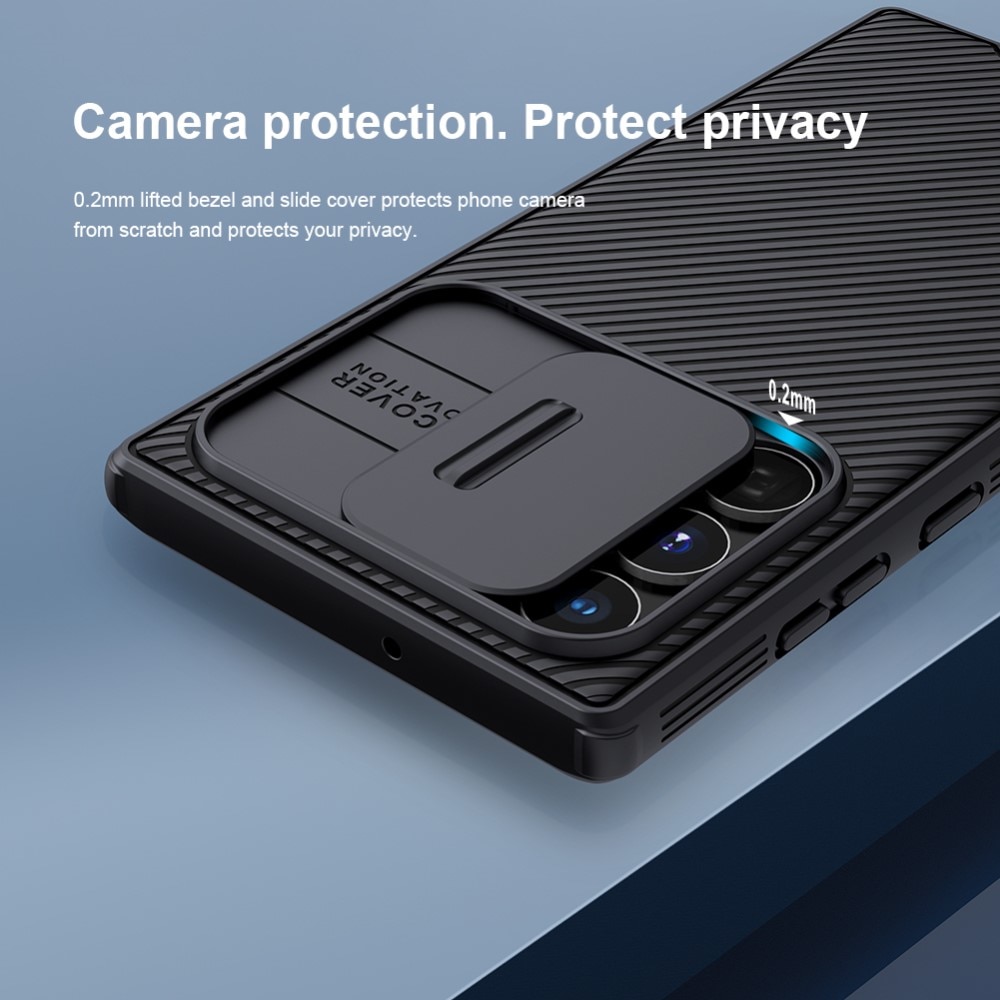 CamShield Cover Samsung Galaxy S22 Ultra sort
