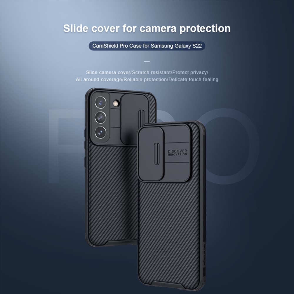 CamShield Cover Samsung Galaxy S22 sort