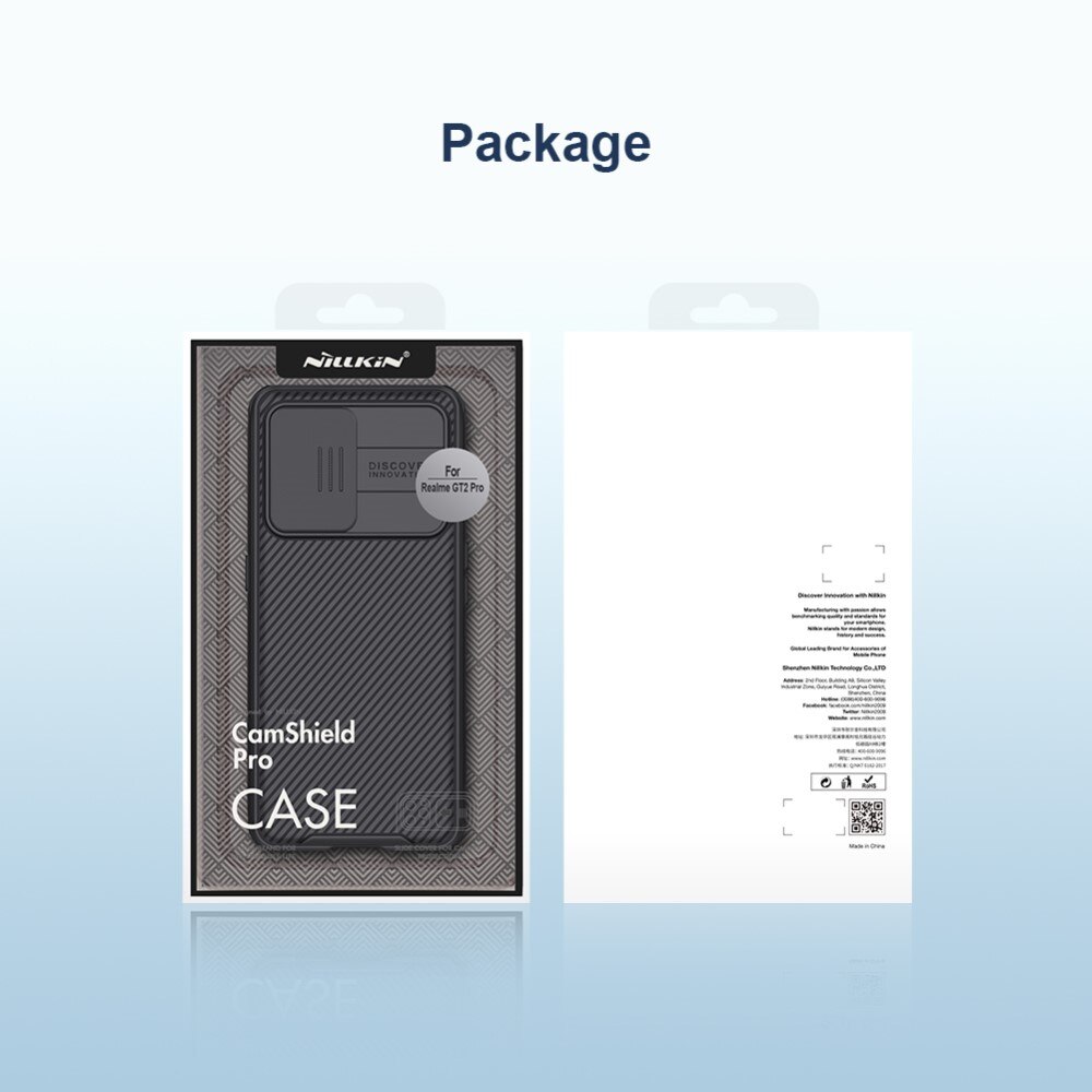 CamShield Cover Realme GT 2 Pro Sort