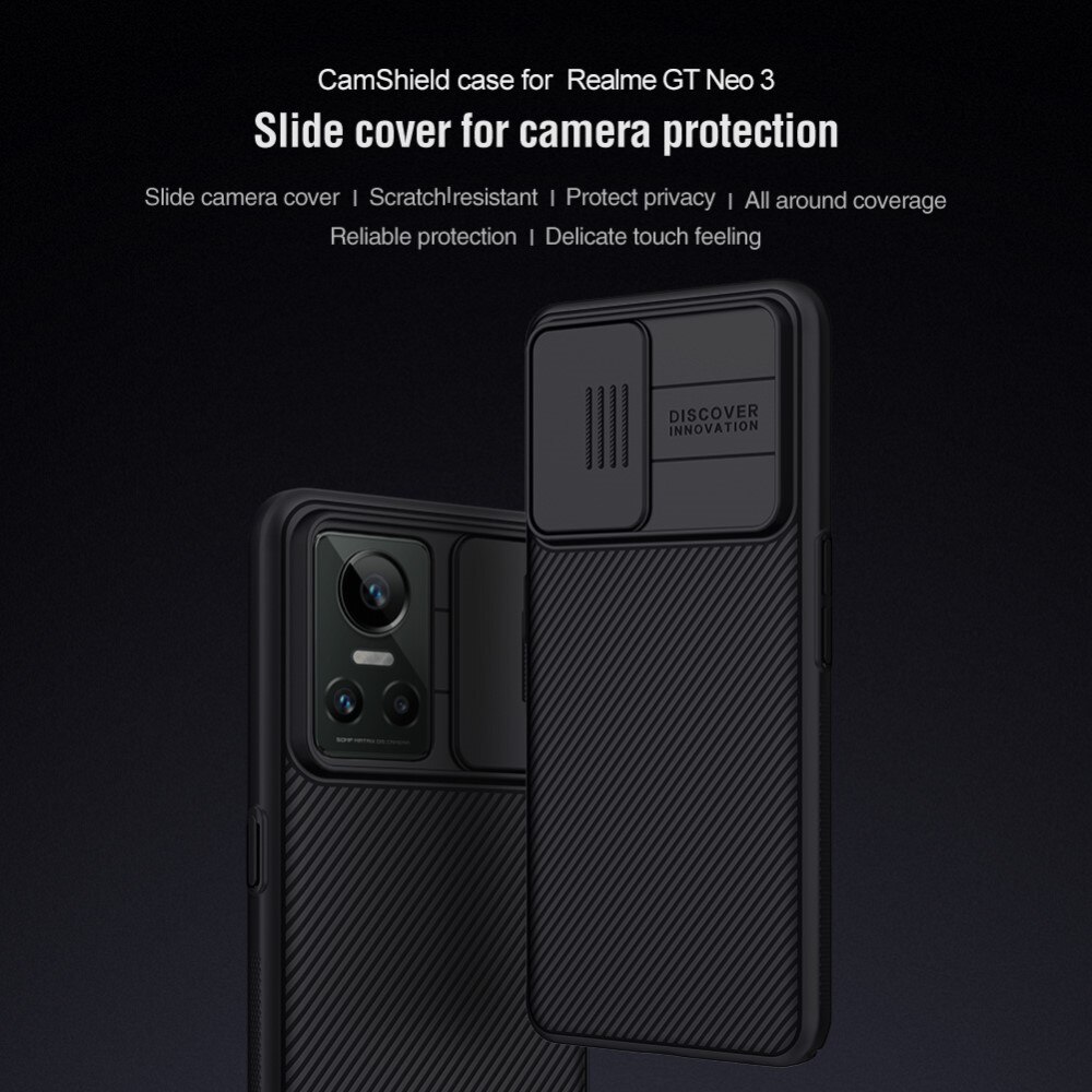 CamShield Cover Realme GT Neo 3 Sort