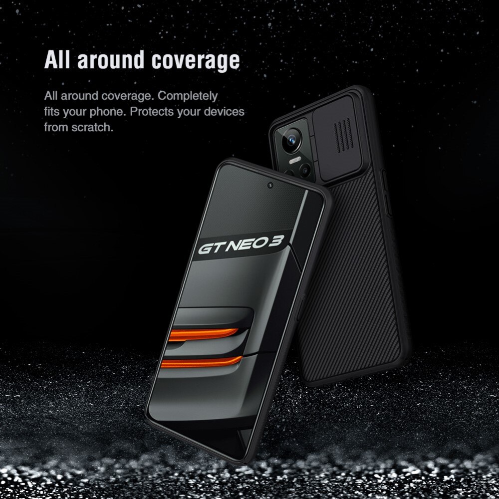 CamShield Cover Realme GT Neo 3 Sort