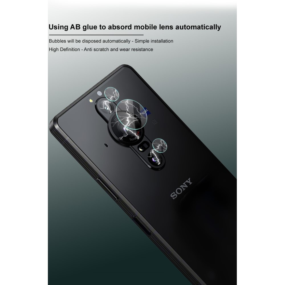 2-pak Hærdet Glas Linsebeskytter Sony Xperia Pro-I