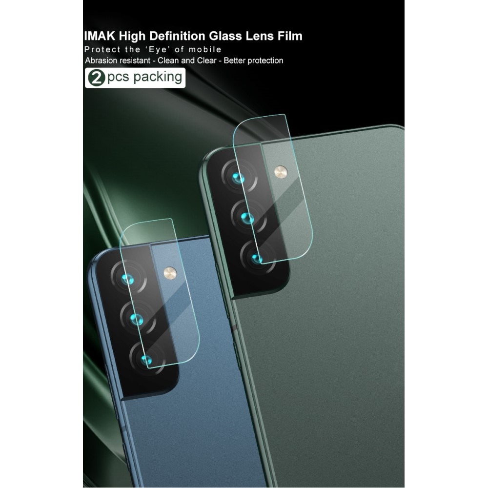 2-pak Hærdet Glas Linsebeskytter Samsung Galaxy S22/S22 Plus
