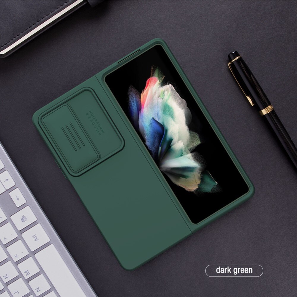 Soft CamShield Cover Galaxy Z Fold 4 grøn