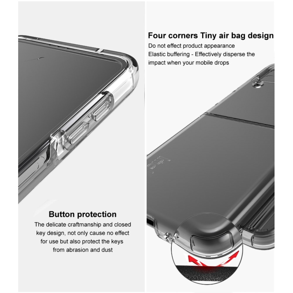 TPU Cover Samsung Galaxy Z Flip 4 Crystal Clear