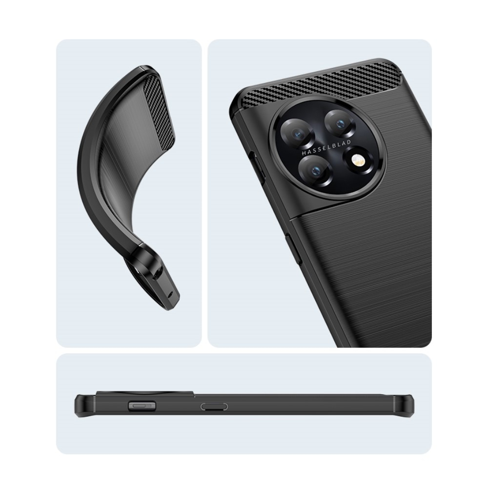 OnePlus 11 Cover TPU Brushed Black