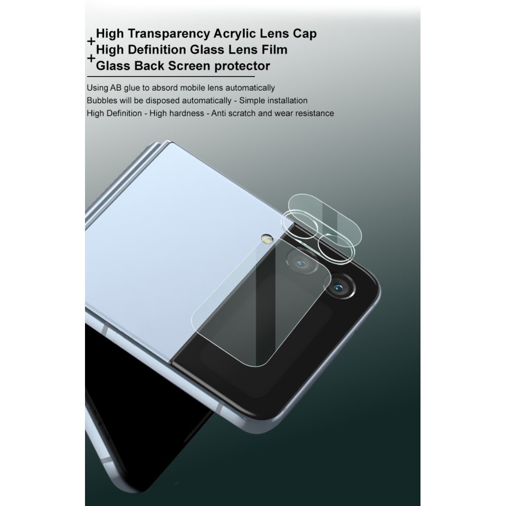 Hærdet Glas Linsebeskytter Samsung Galaxy Z Flip 4