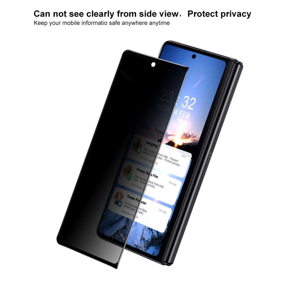 Full-fit Privacy Skærmbeskytter Samsung Galaxy Z Fold 4