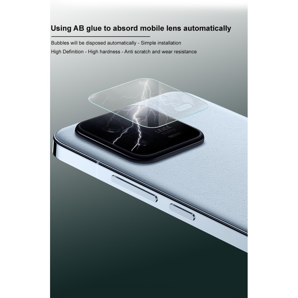 2-pak Hærdet Glas Linsebeskytter Xiaomi 13 gennemsigtig