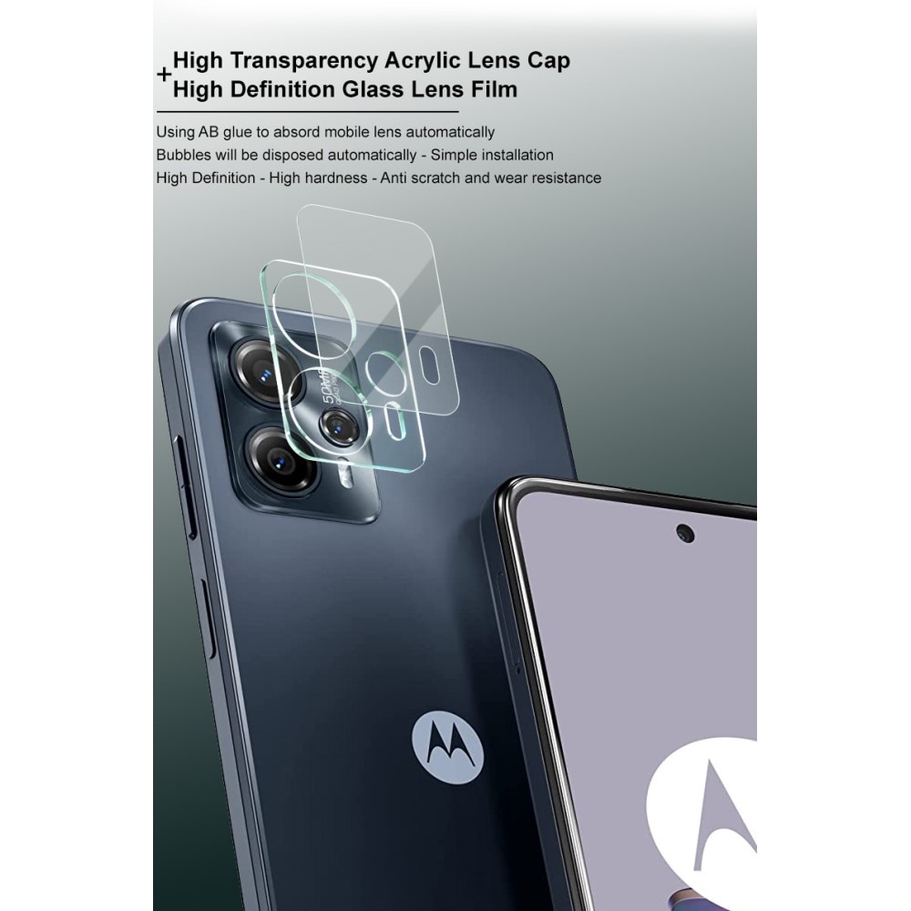 Hærdet Glas Linsebeskytter Motorola Moto G13/Moto G23 Gennemsigtig
