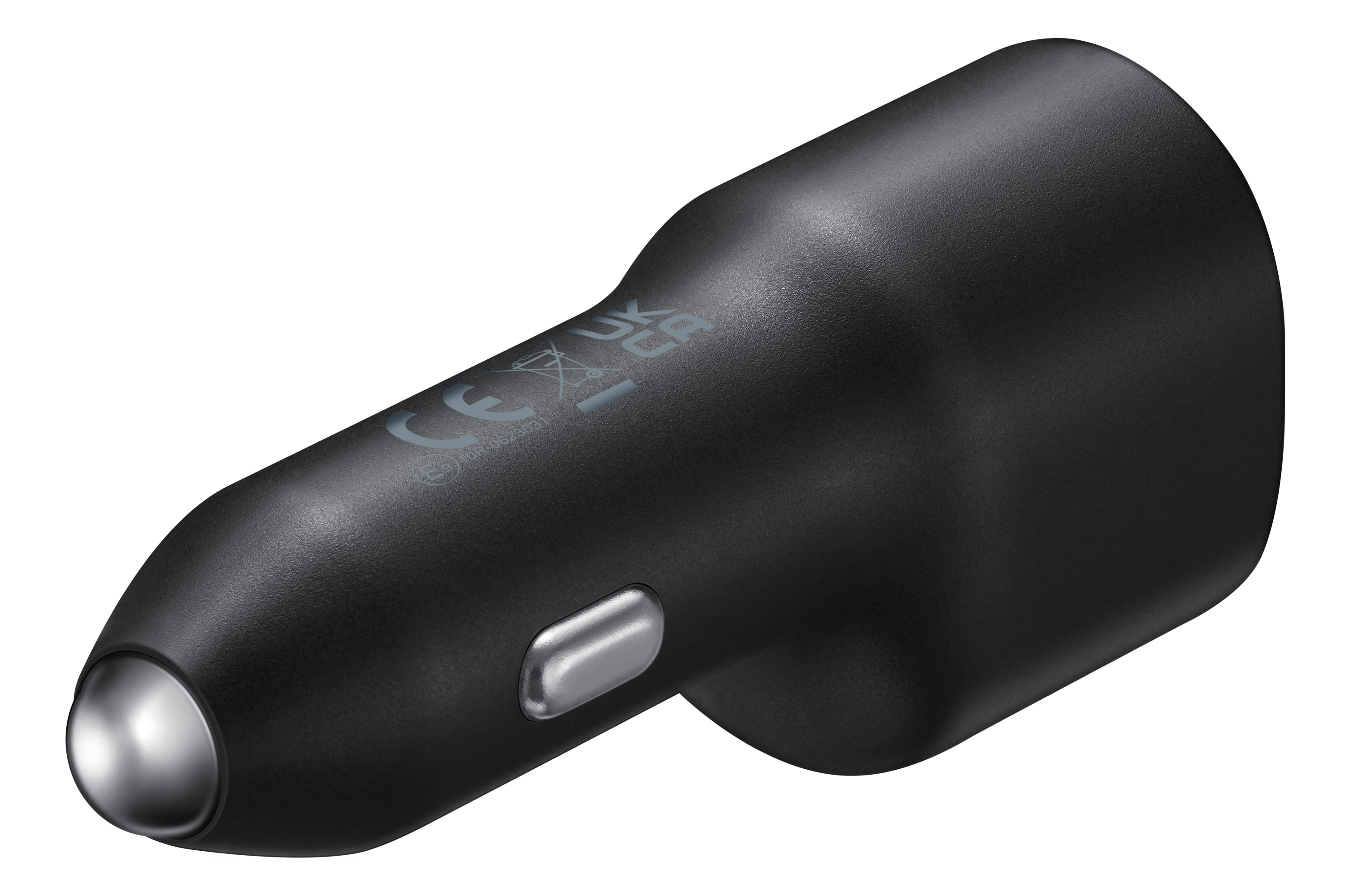 Car Charger Duo USB-C + USB-A 40W sort