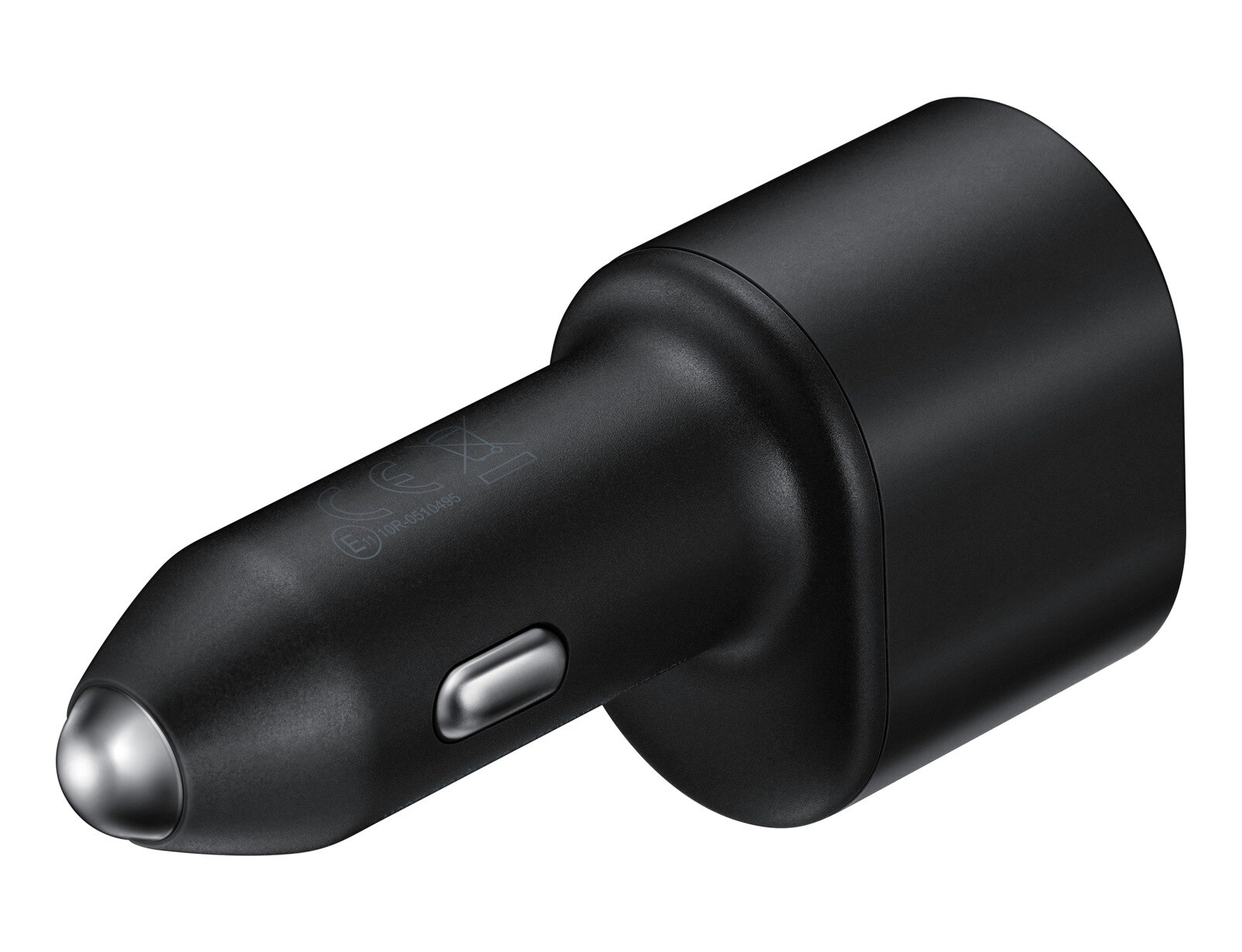 Super Fast Dual Car Charger USB-C + USB-A  (45W+15W) sort