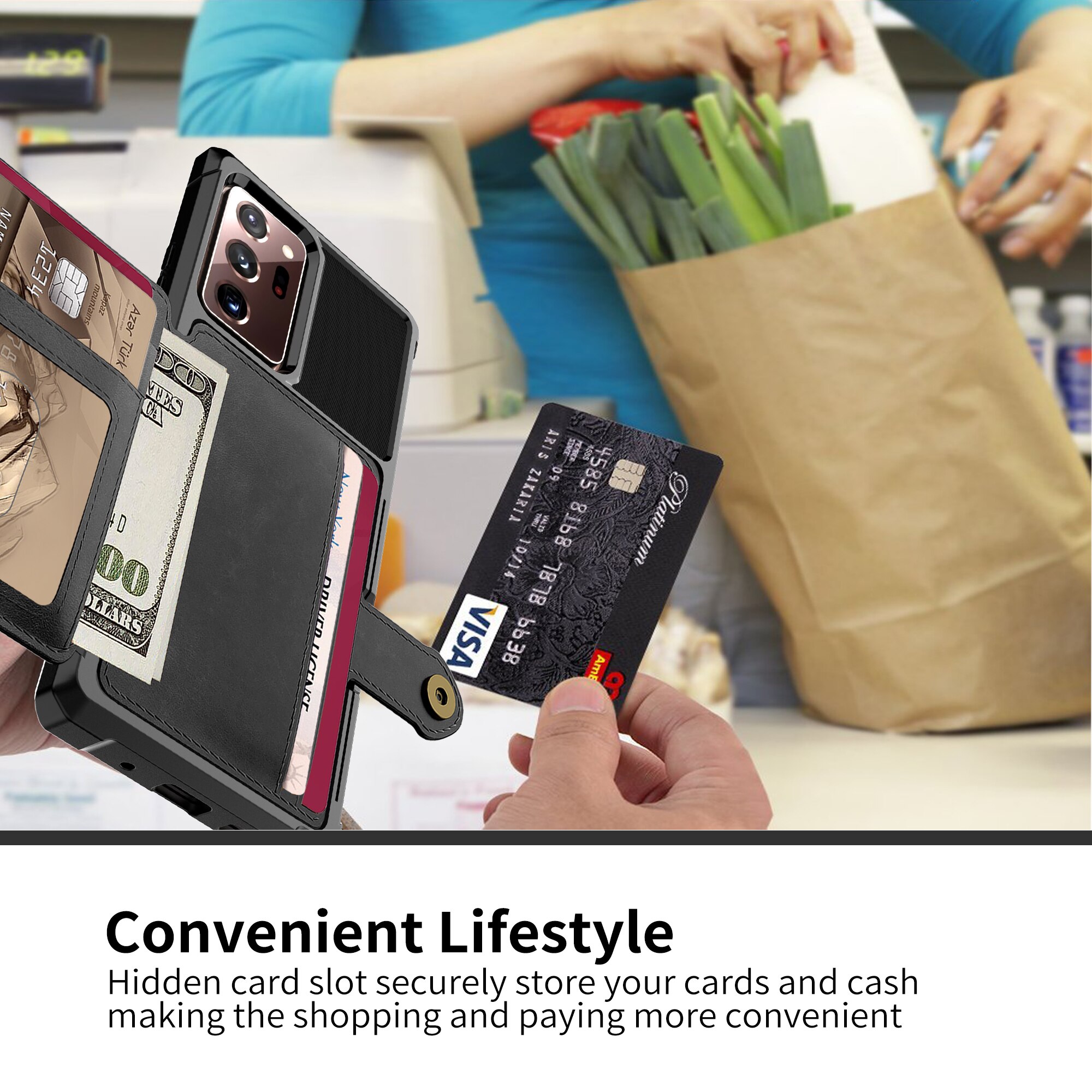 Tough Multi-slot Cover Samsung Galaxy Note 20 Ultra Sort