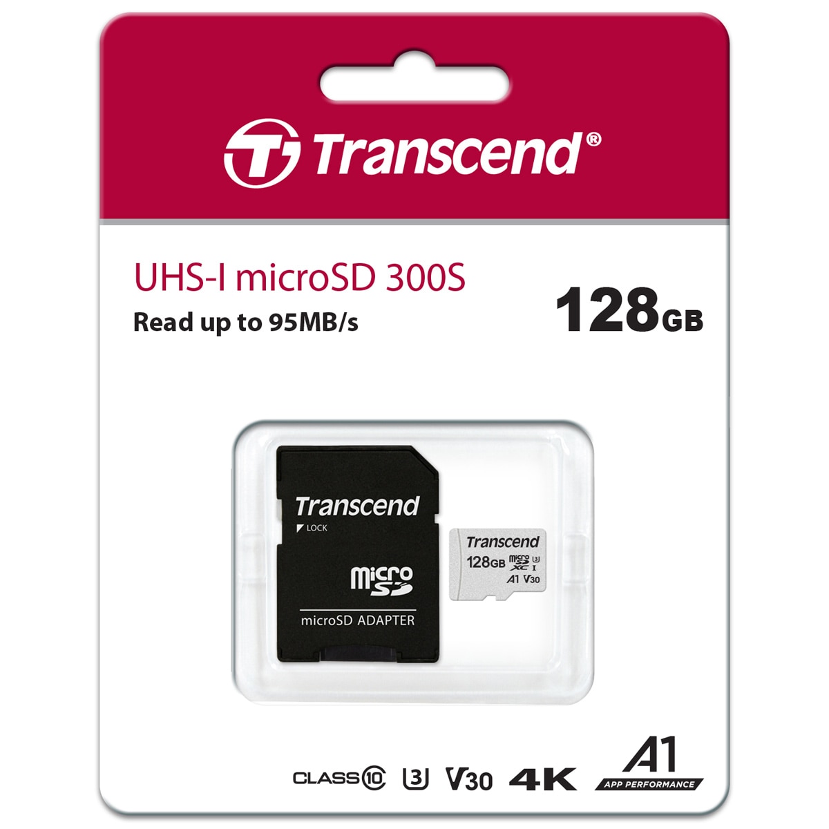 microSDXC 128GB U3 (R95/W40) - Hukommelseskort