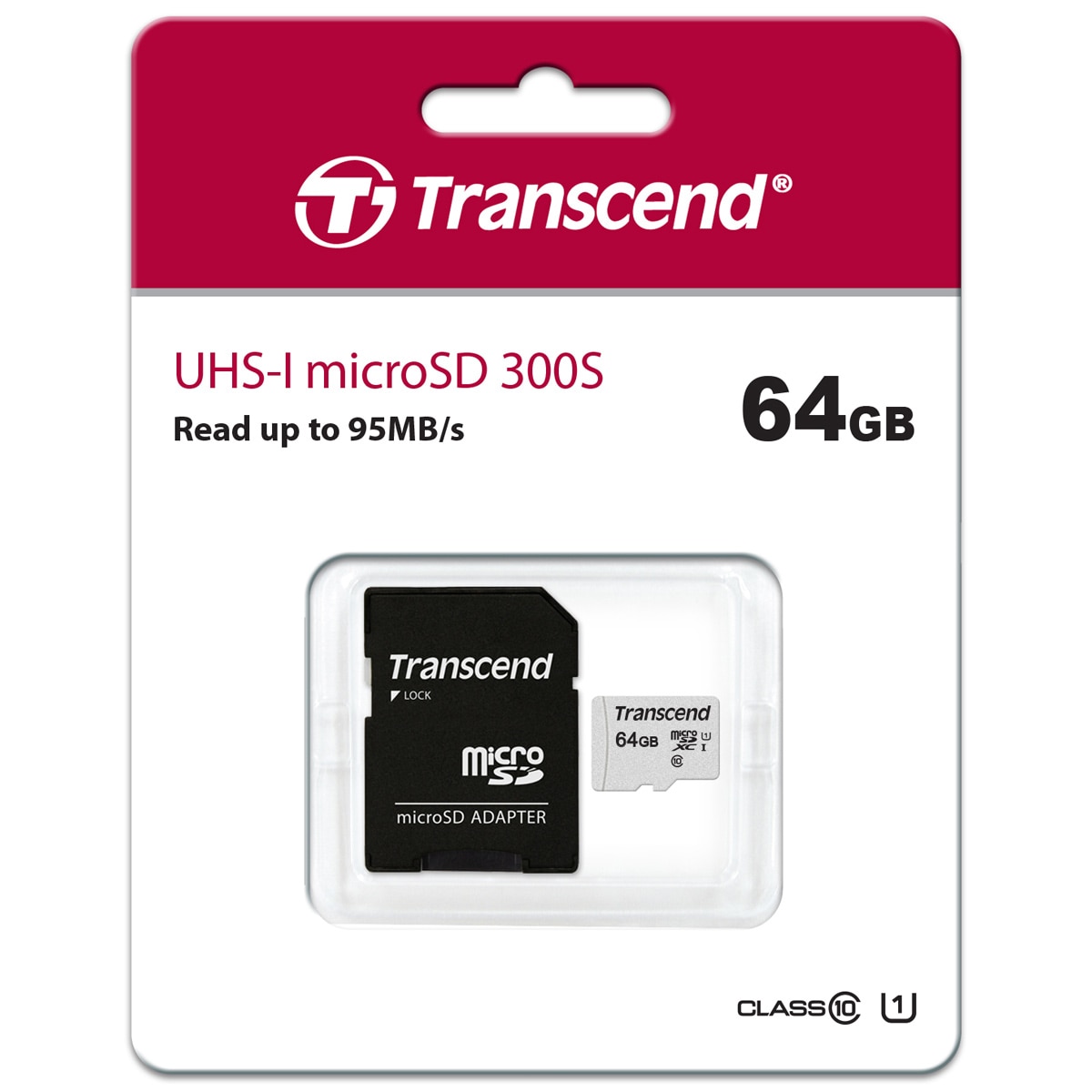 microSDXC 64GB U1 (R95/W25) - Hukommelseskort