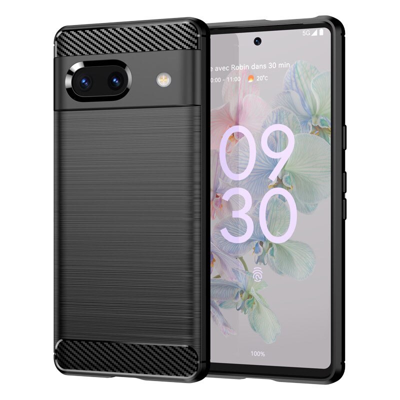 Google Pixel 7a Cover TPU Brushed Black