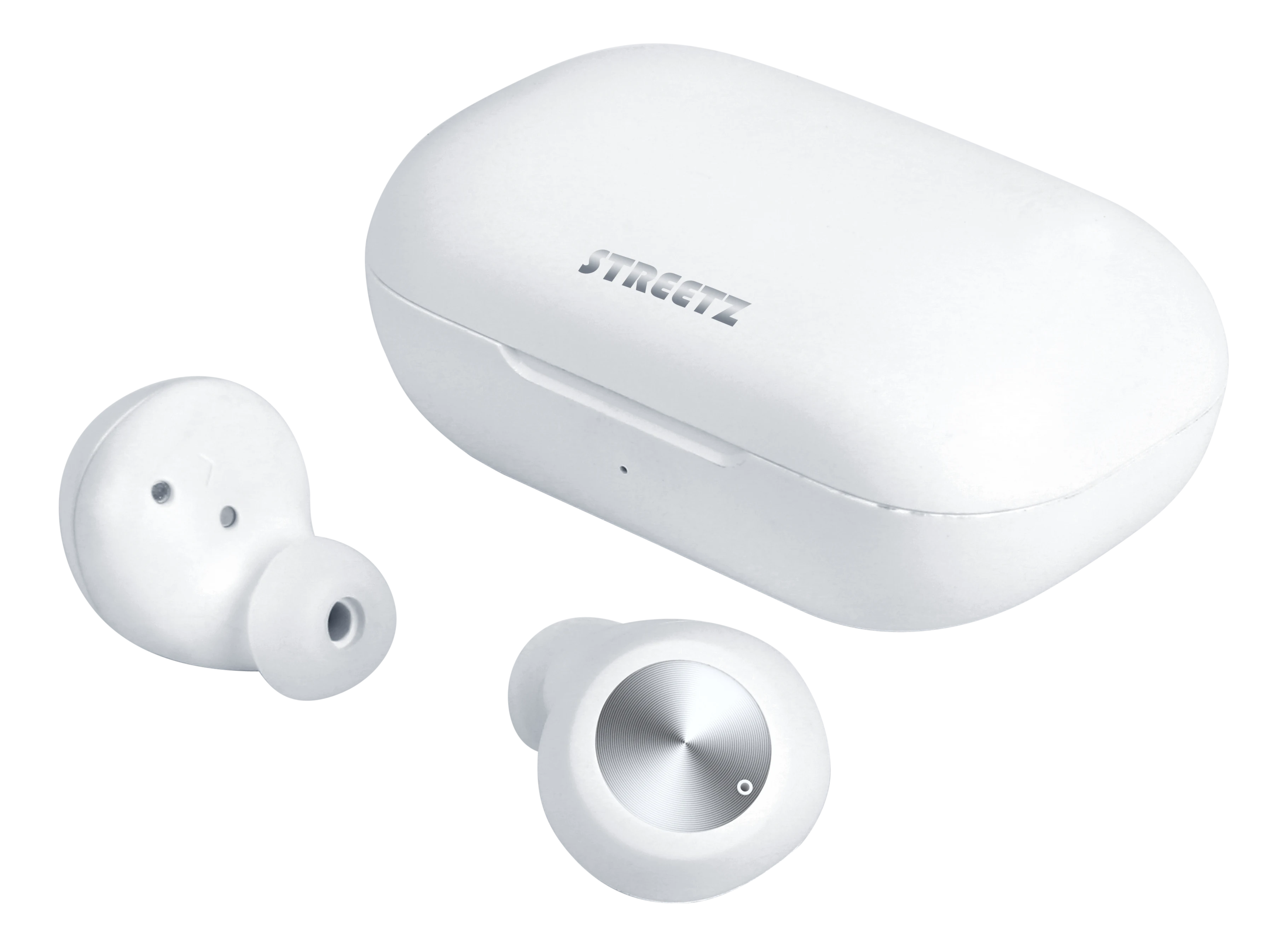 Trådløse in-ear høretelefoner TWS hvid