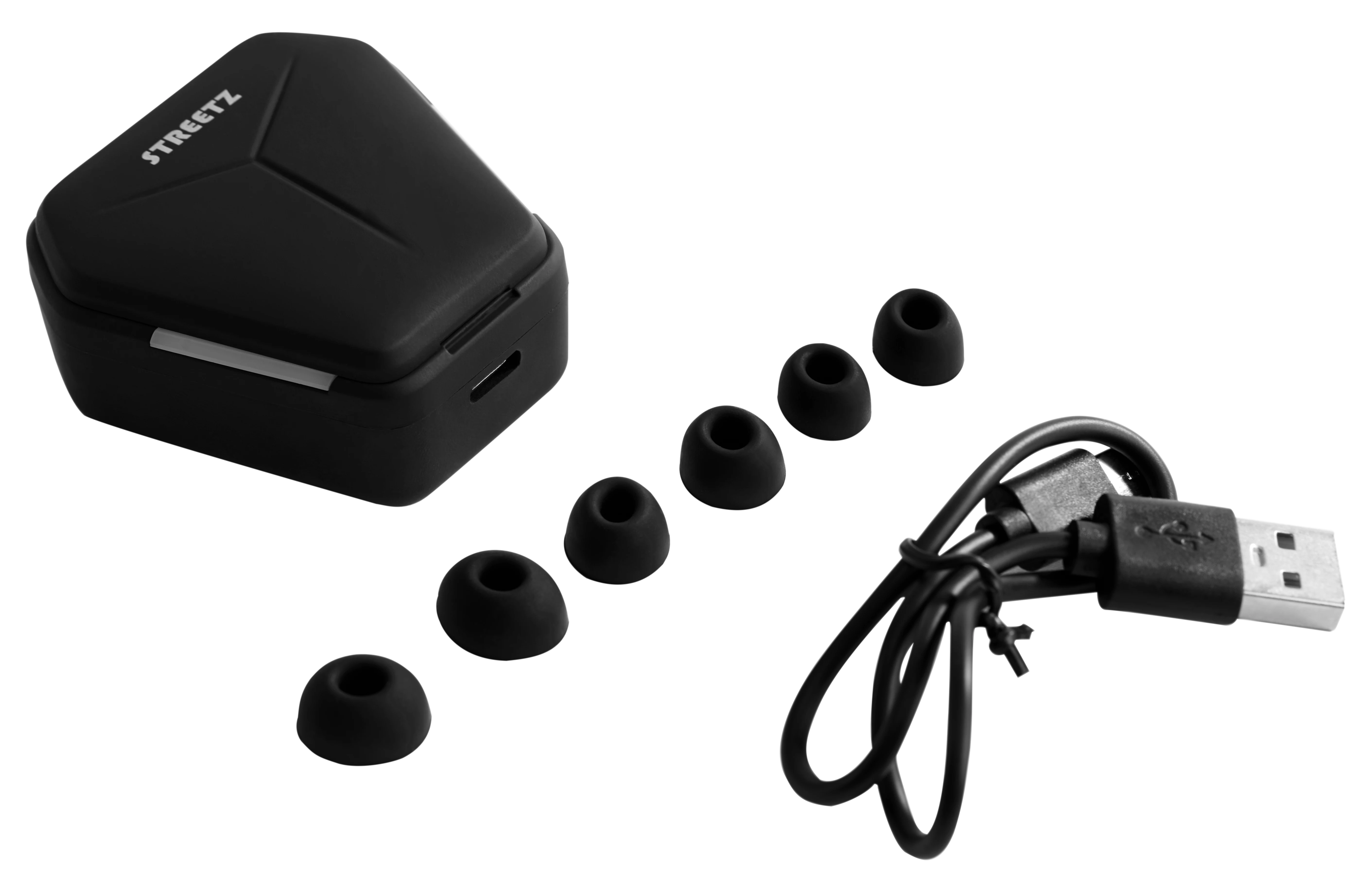 Gaming trådløse True Wireless Stereo in-ear høretelefoner, sort