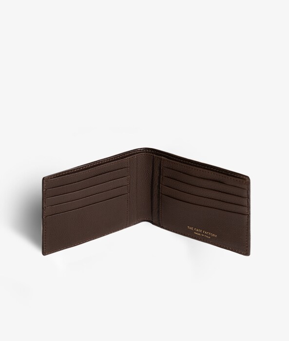 Uomo Wallet Calf Drummed Brown