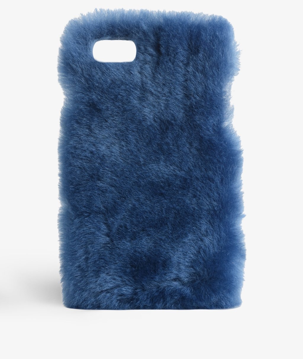 Cover iPhone SE 2022 Fur Princess Blue