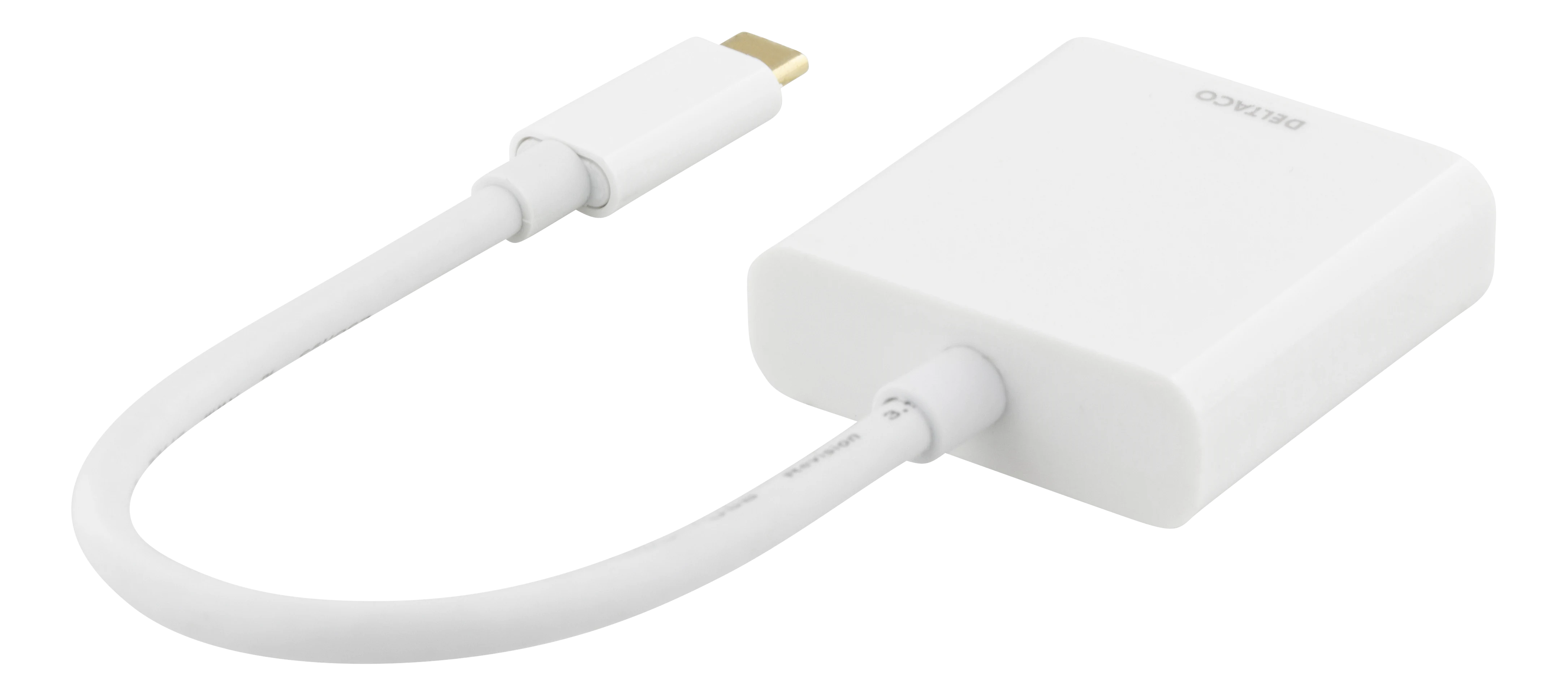 USB-C-HDMI  Adapter Hvid