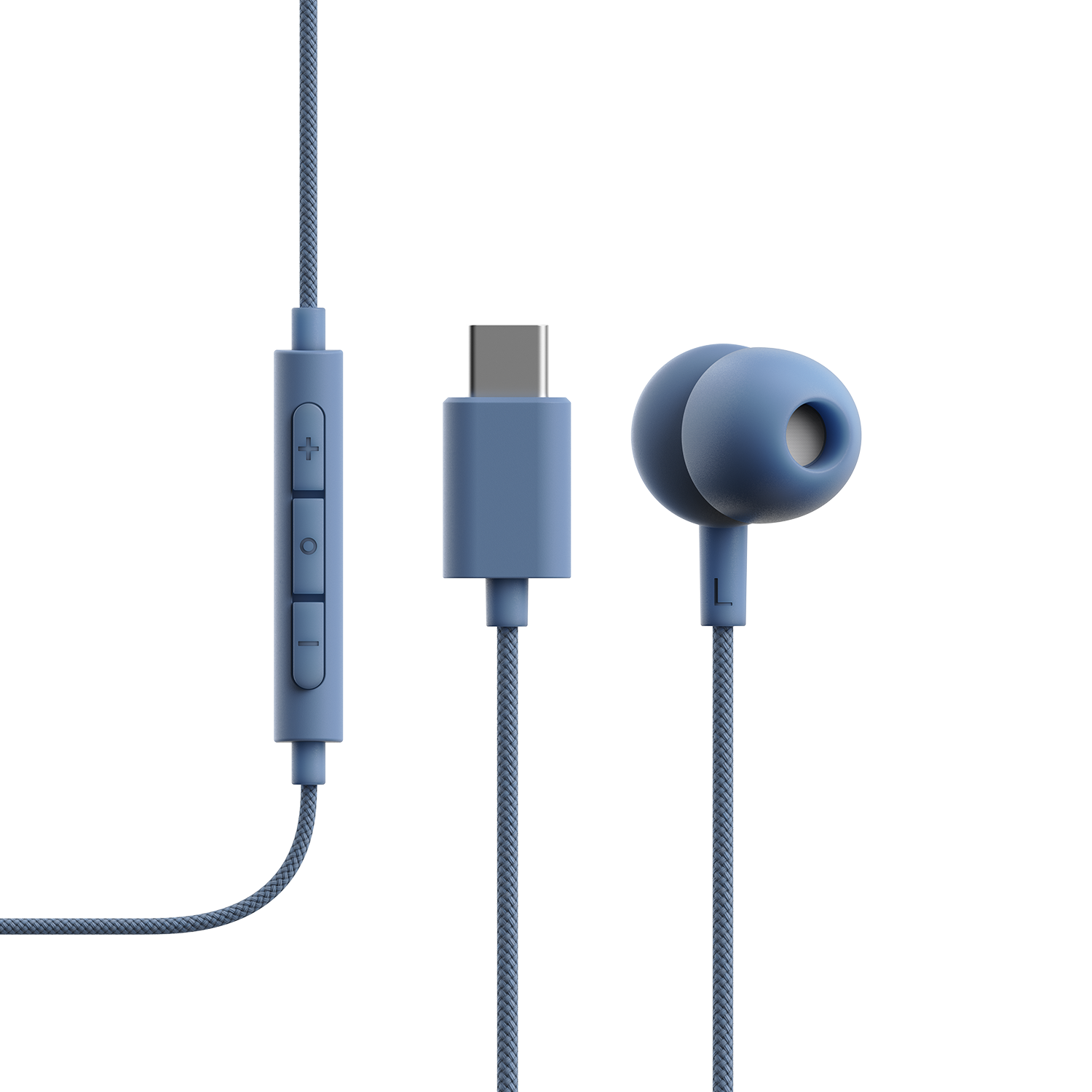 V3 Kablede hovedtelefoner USB-C Blå