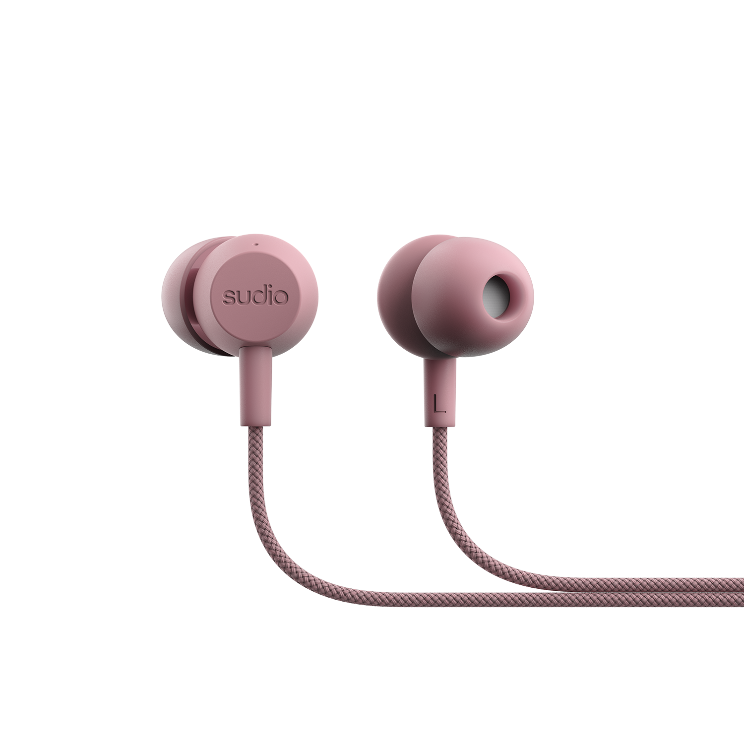 V3 Kablede hovedtelefoner USB-C Lyserød