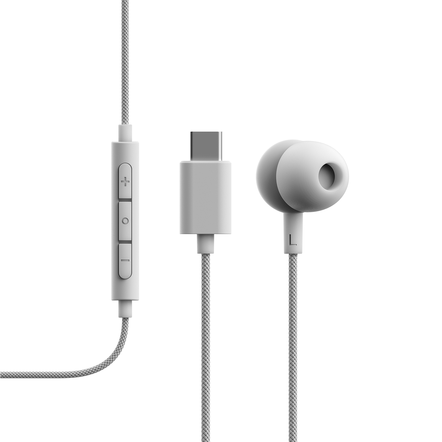 V3 Kablede hovedtelefoner USB-C Hvid