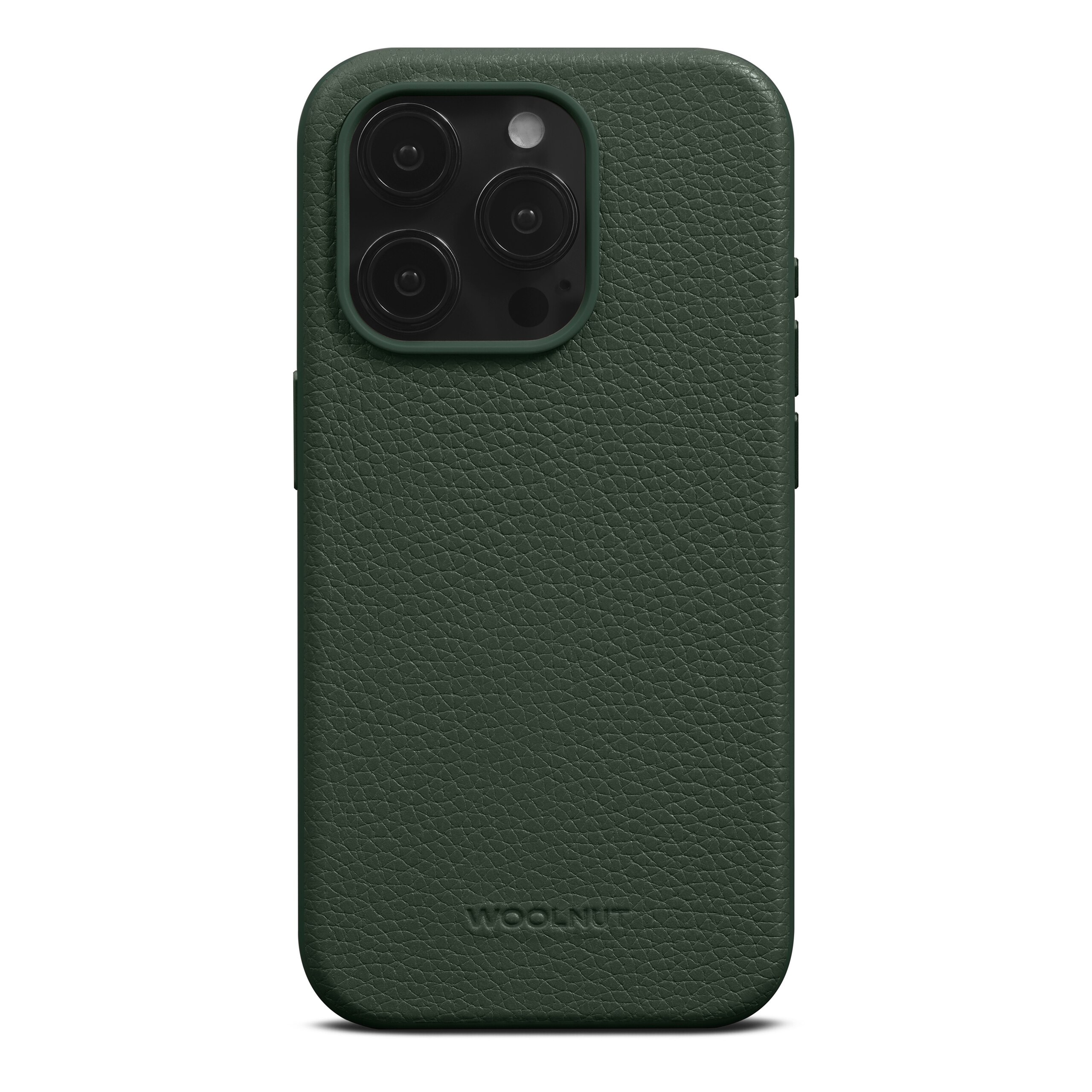 iPhone 15 Pro Leather Case MagSafe Green