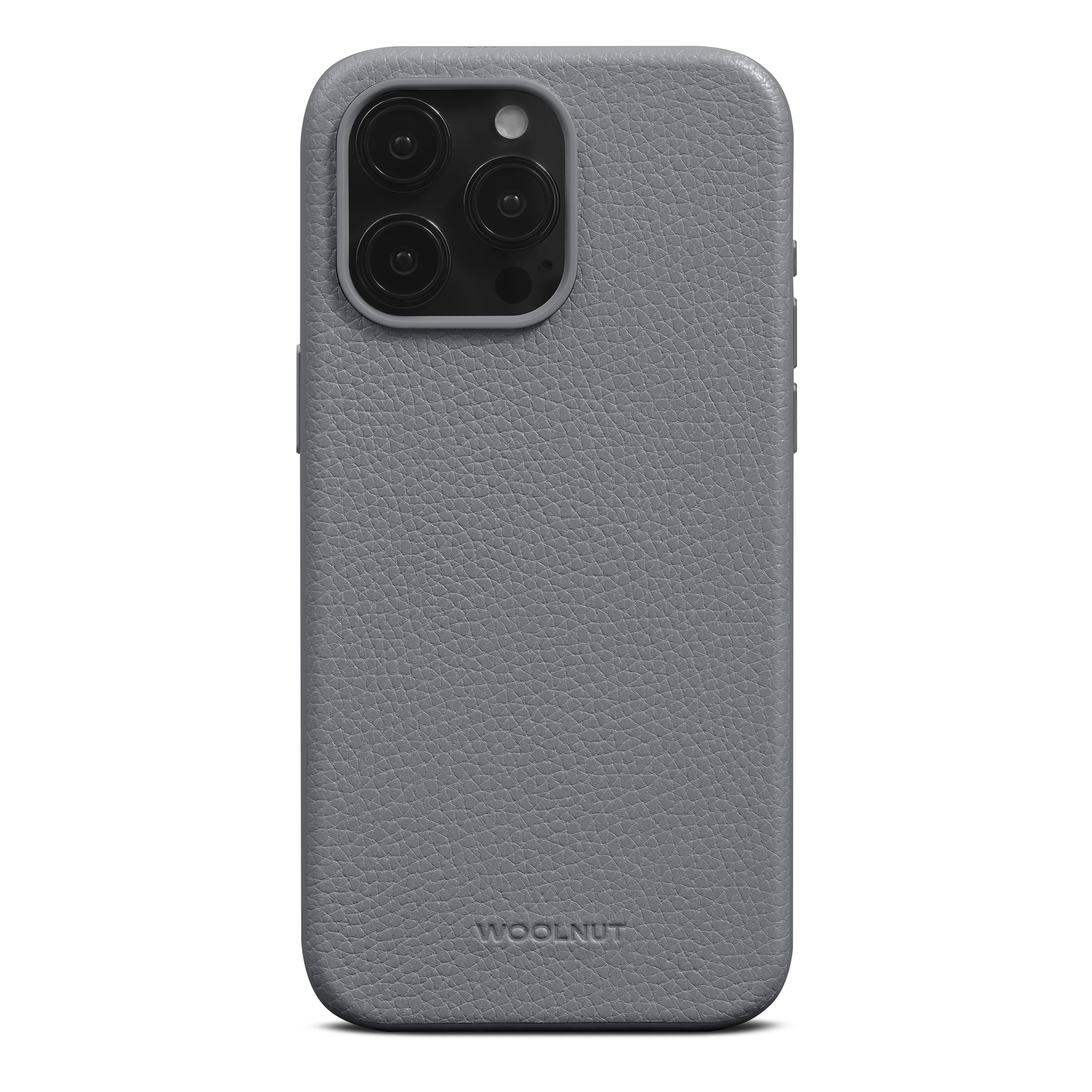 iPhone 15 Pro Max Leather Case MagSafe Grey