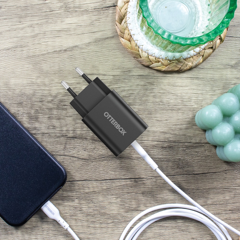 Vægoplader USB-C 20W PD Black