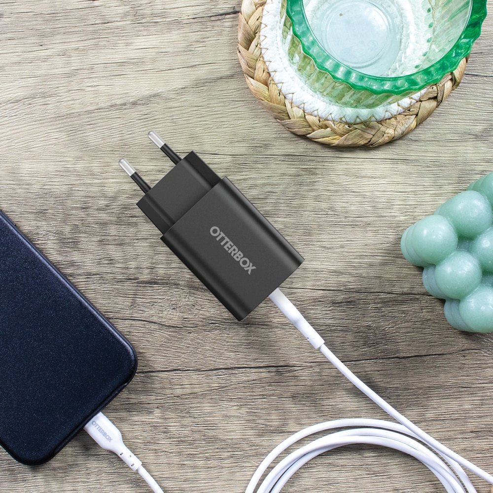 Vægoplader USB-C 30W PD Black