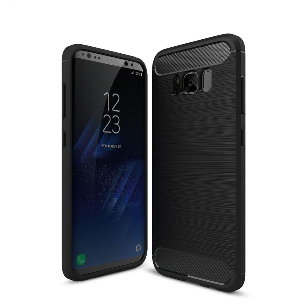 Brushed TPU Cover for Samsung Galaxy S8 black