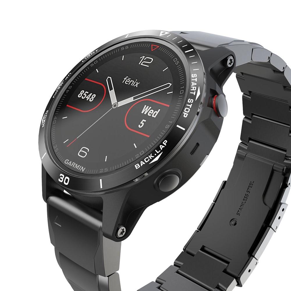 Ramme Garmin Fenix 5/5 Plus sort