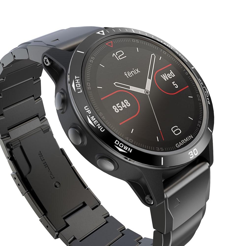 Ramme Garmin Fenix 5/5 Plus sort