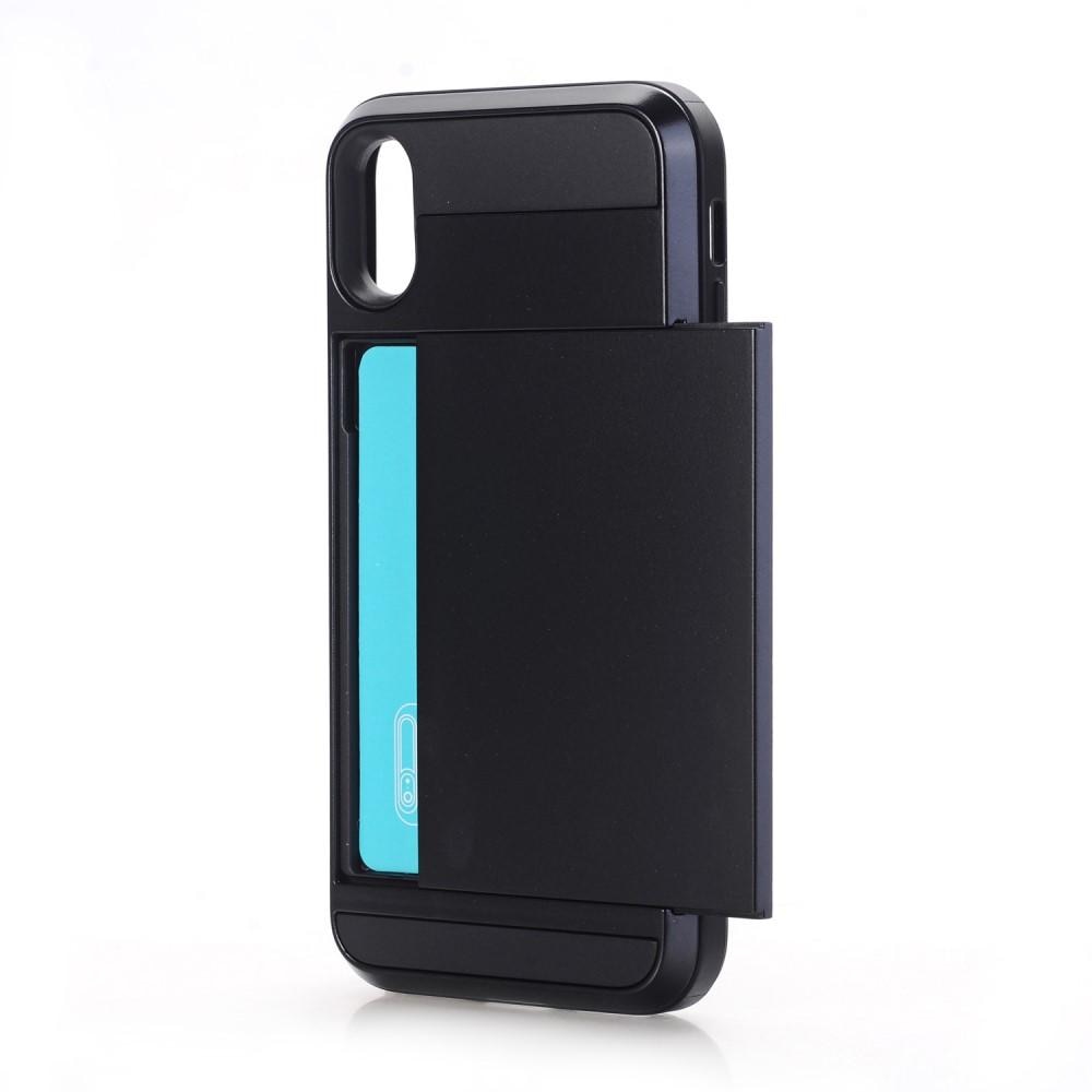 Cover Kortholder iPhone X/XS sort