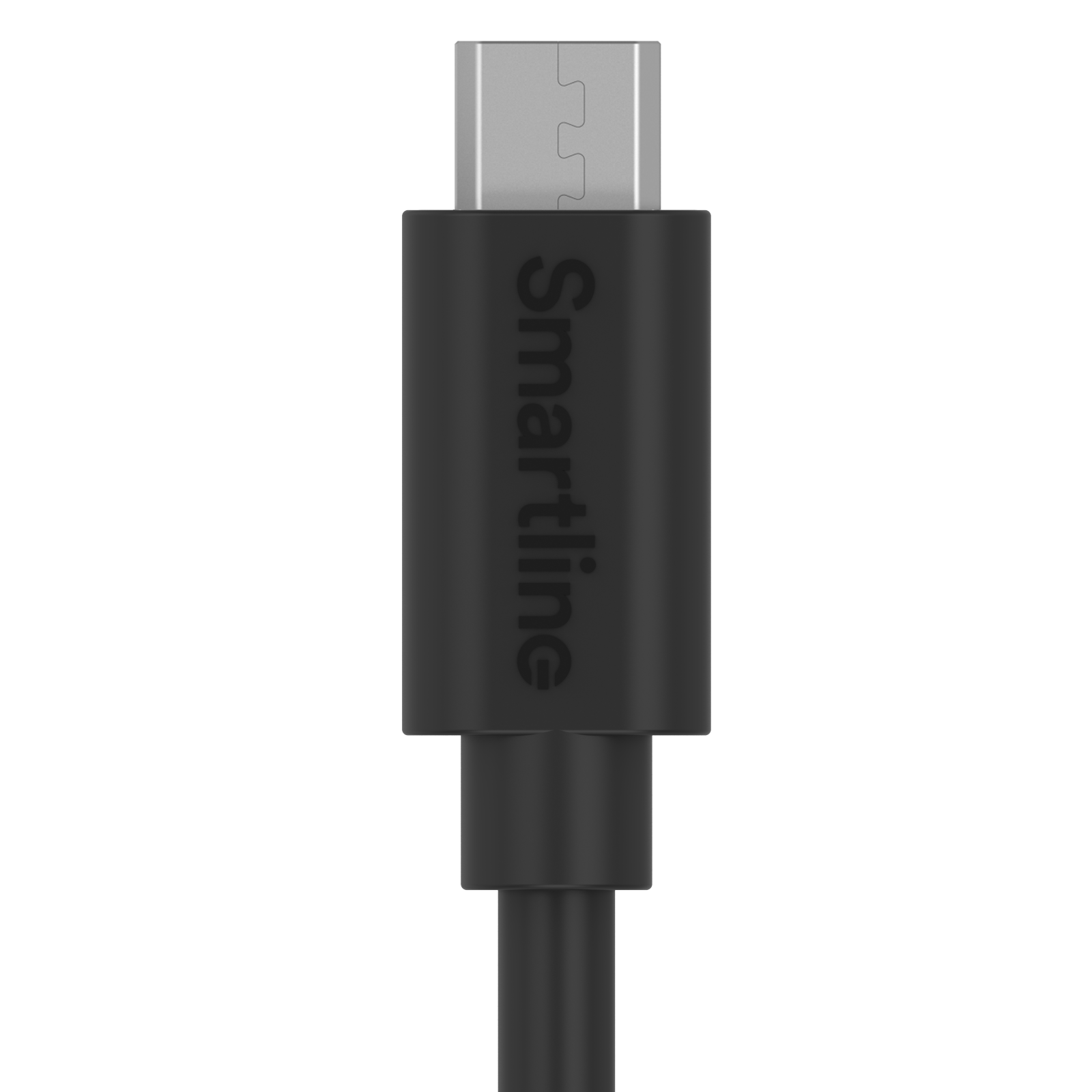 USB Cable MicroUSB 2m sort