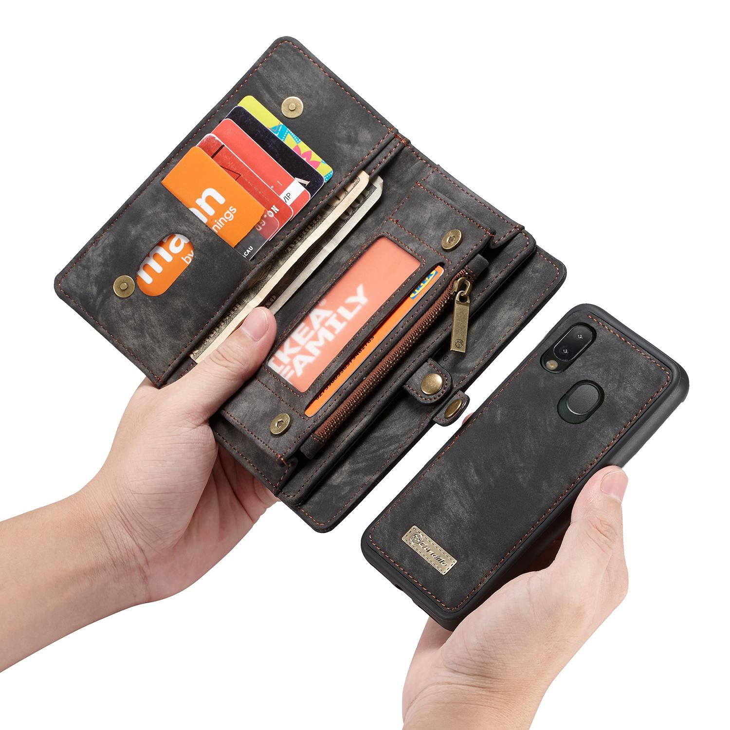 Multi-slot Mobiltaske Samsung Galaxy A20e Grå