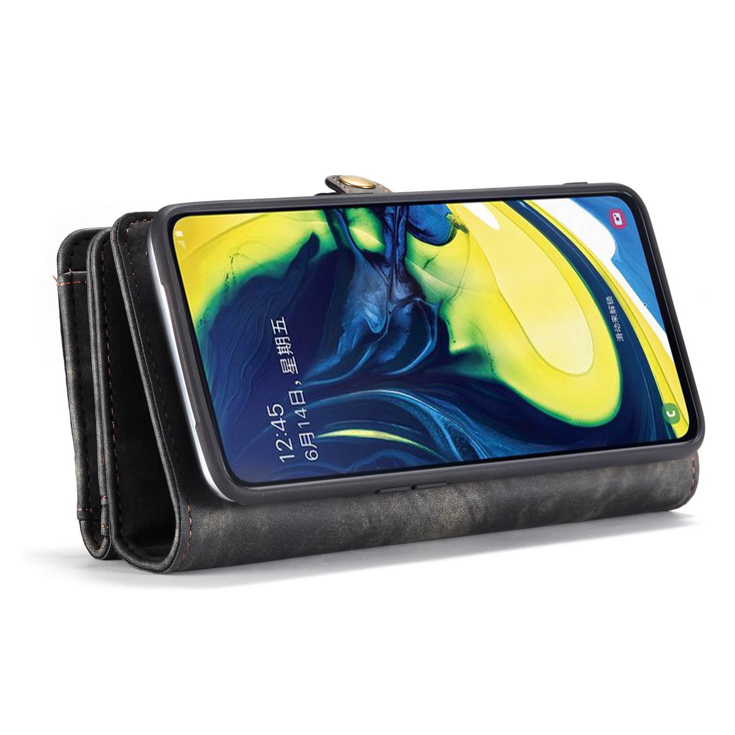 Multi-slot Mobiltaske Galaxy A80 grå