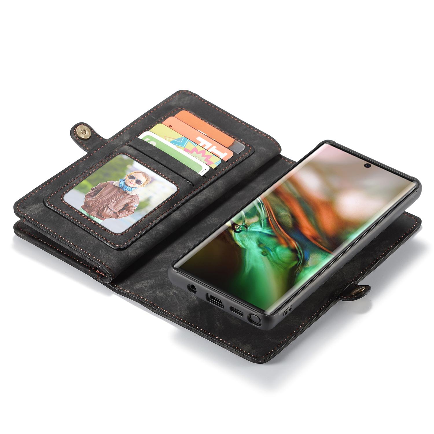Multi-slot Mobiltaske Samsung Galaxy Note 10 Plus Grå