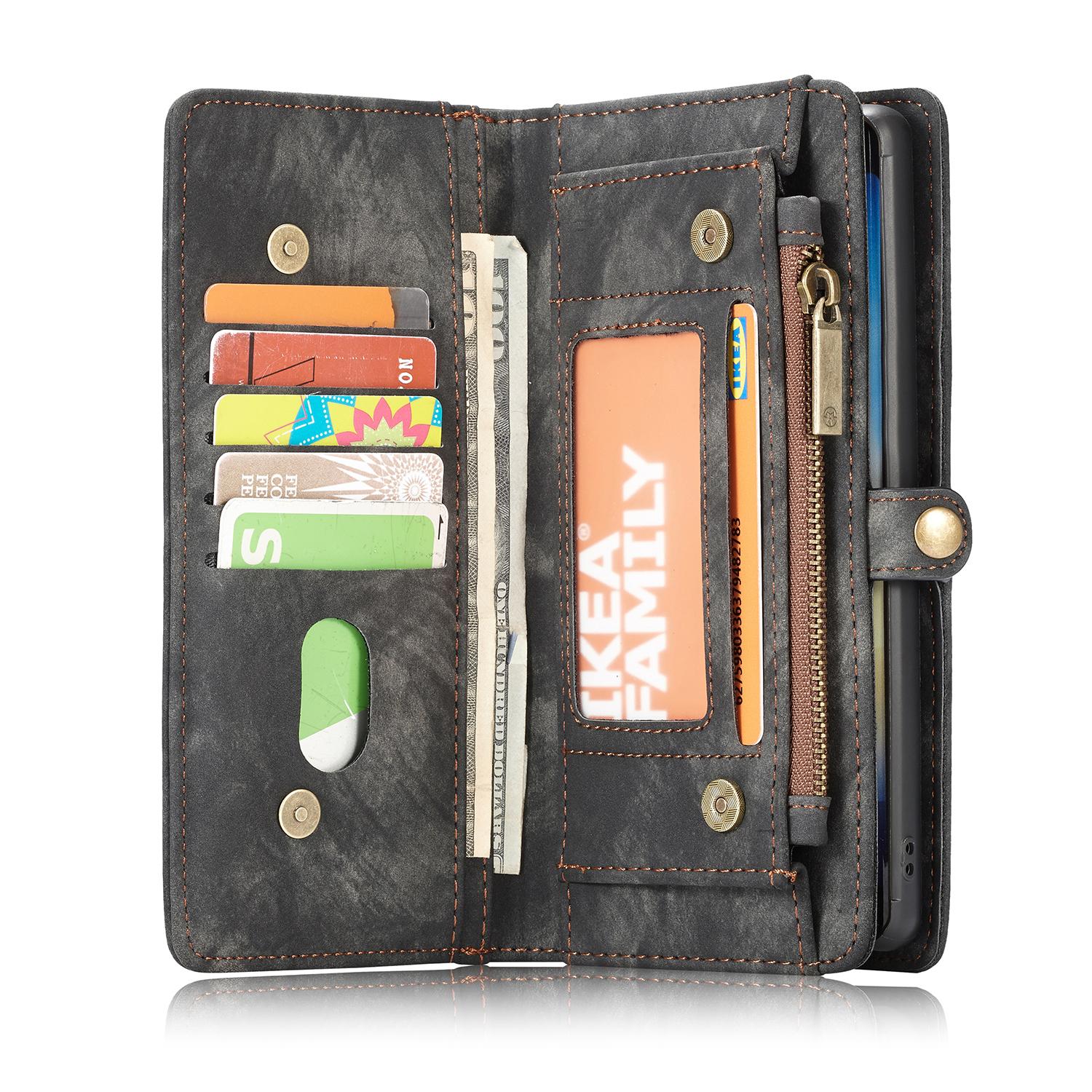 Multi-slot Mobiltaske Samsung Galaxy Note 10 Plus Grå