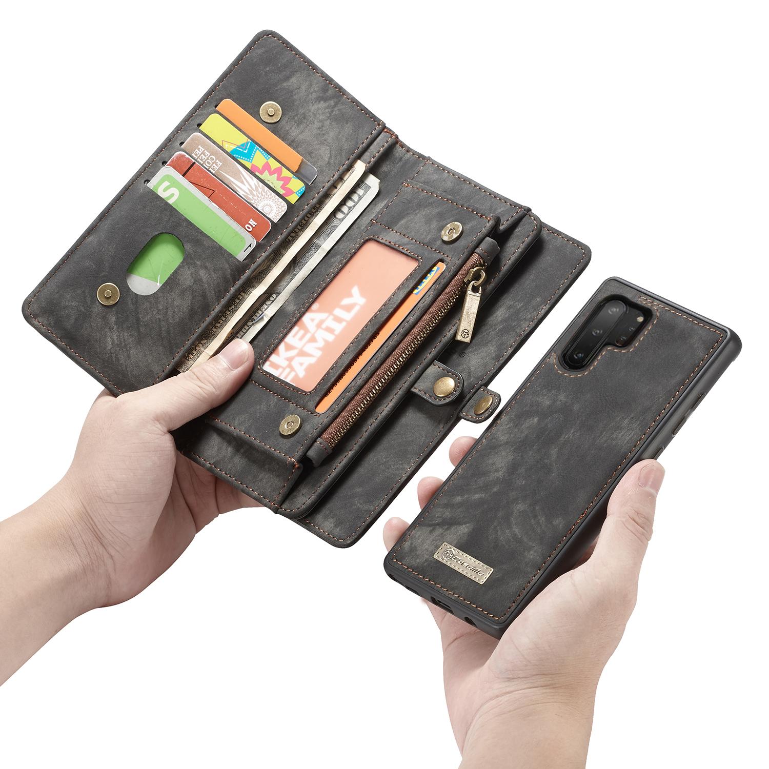 Multi-slot Mobiltaske Samsung Galaxy Note 10 Plus Grå