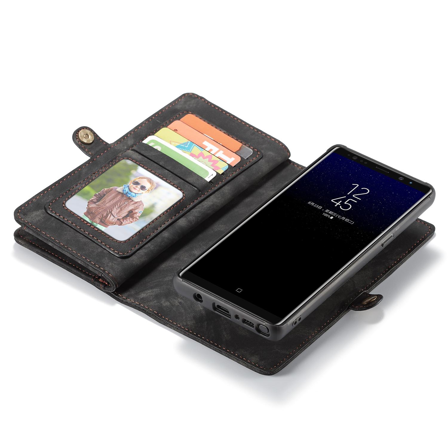 Multi-slot Mobiltaske Samsung Galaxy Note 8 Grå