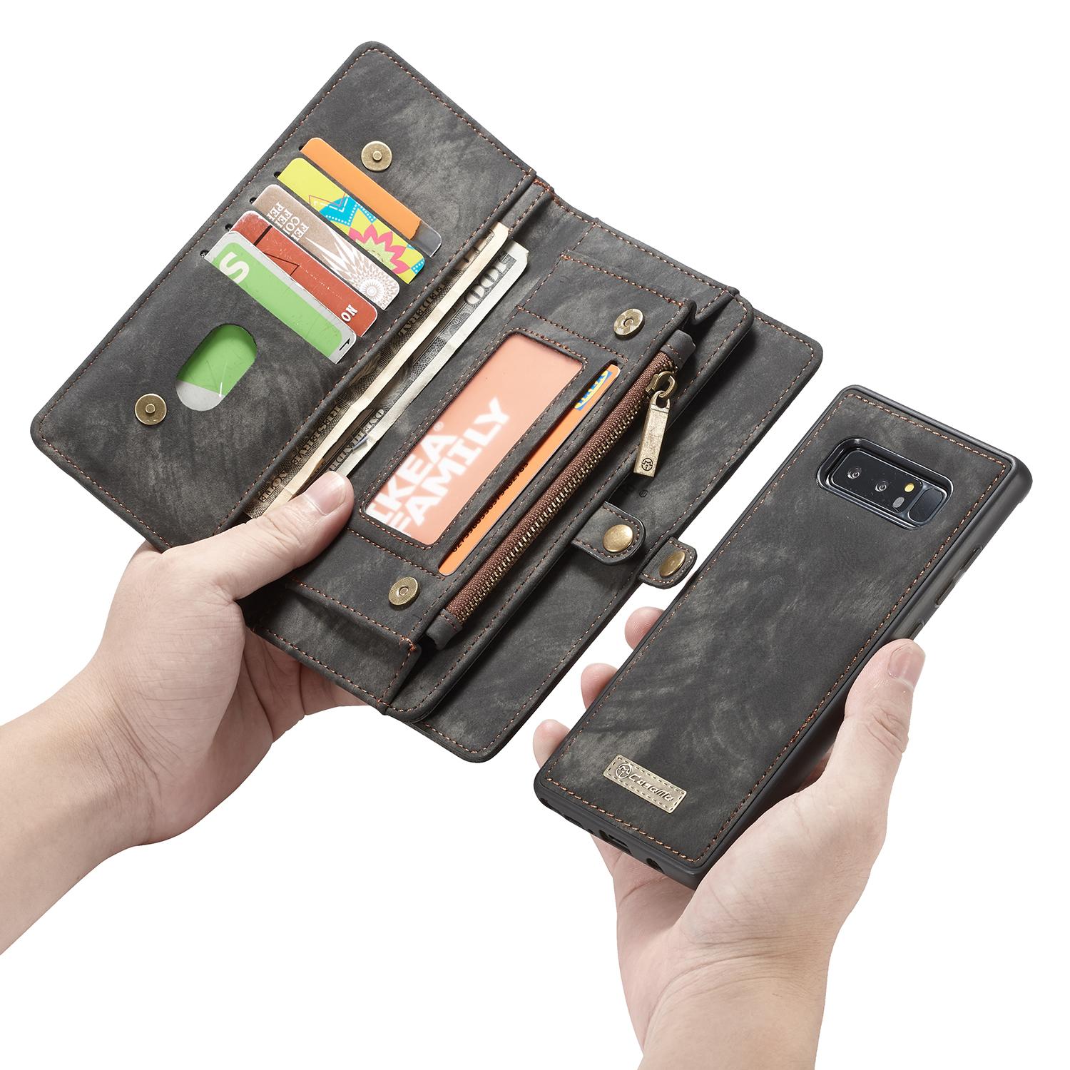 Multi-slot Mobiltaske Samsung Galaxy Note 8 Grå