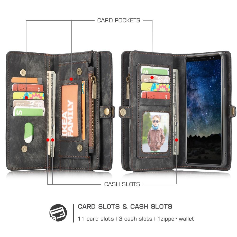 Multi-slot Mobiltaske Galaxy Note 9 grå