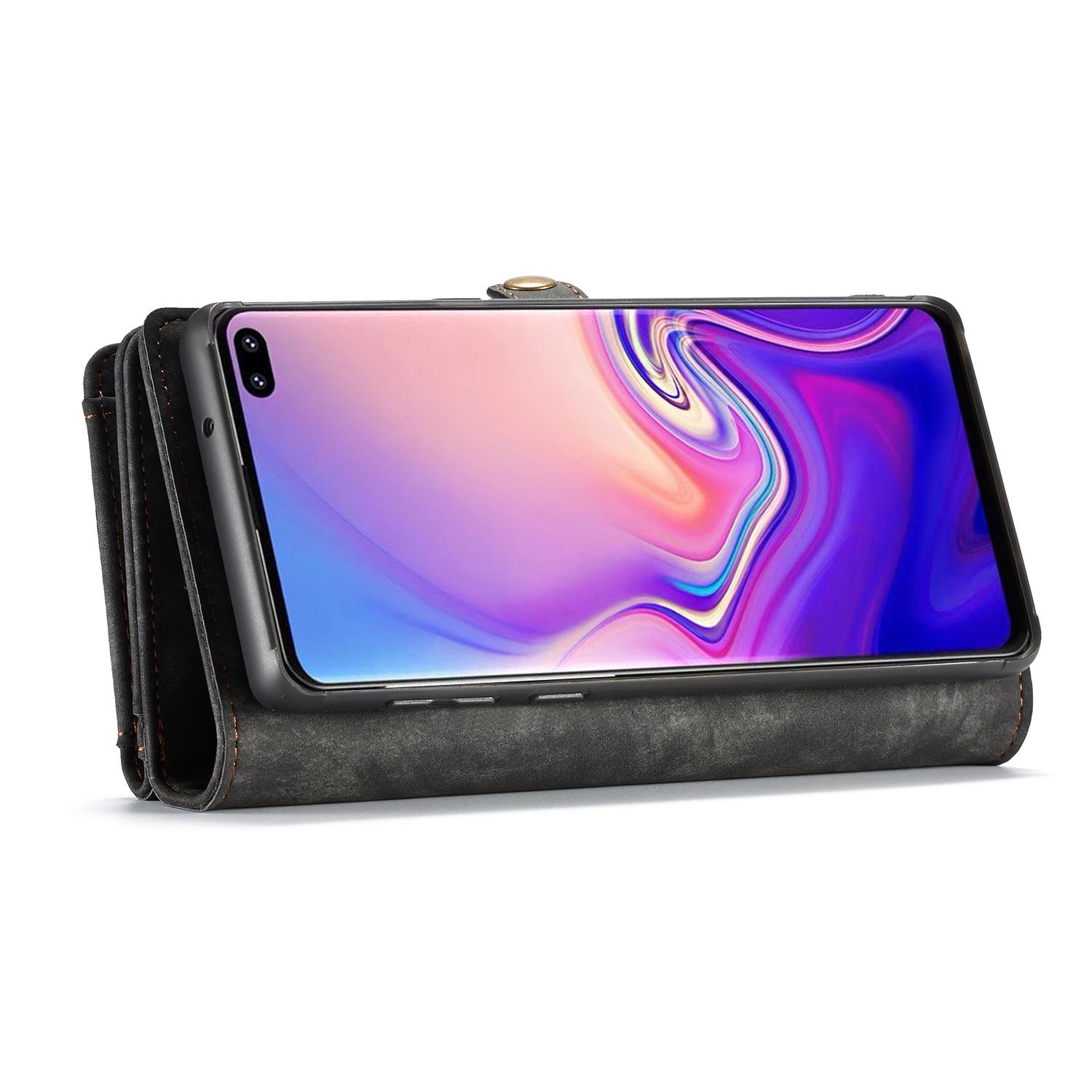 Multi-slot Mobiltaske Samsung Galaxy S10 Plus Grå