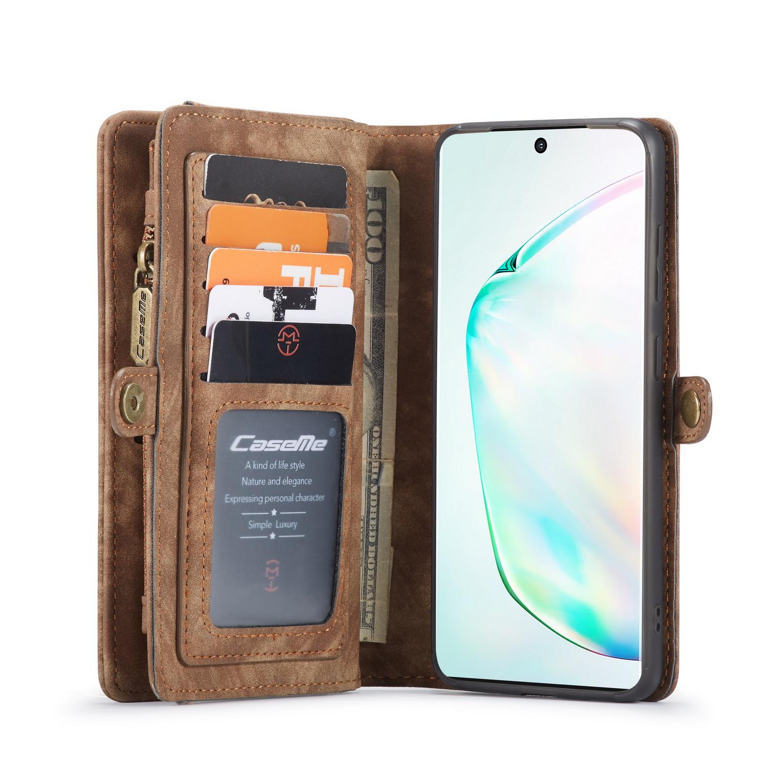 Multi-slot Mobiltaske Samsung Galaxy S20 Brun