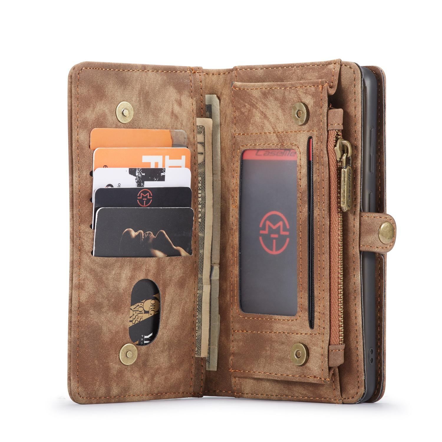 Multi-slot Mobiltaske Samsung Galaxy S20 Brun