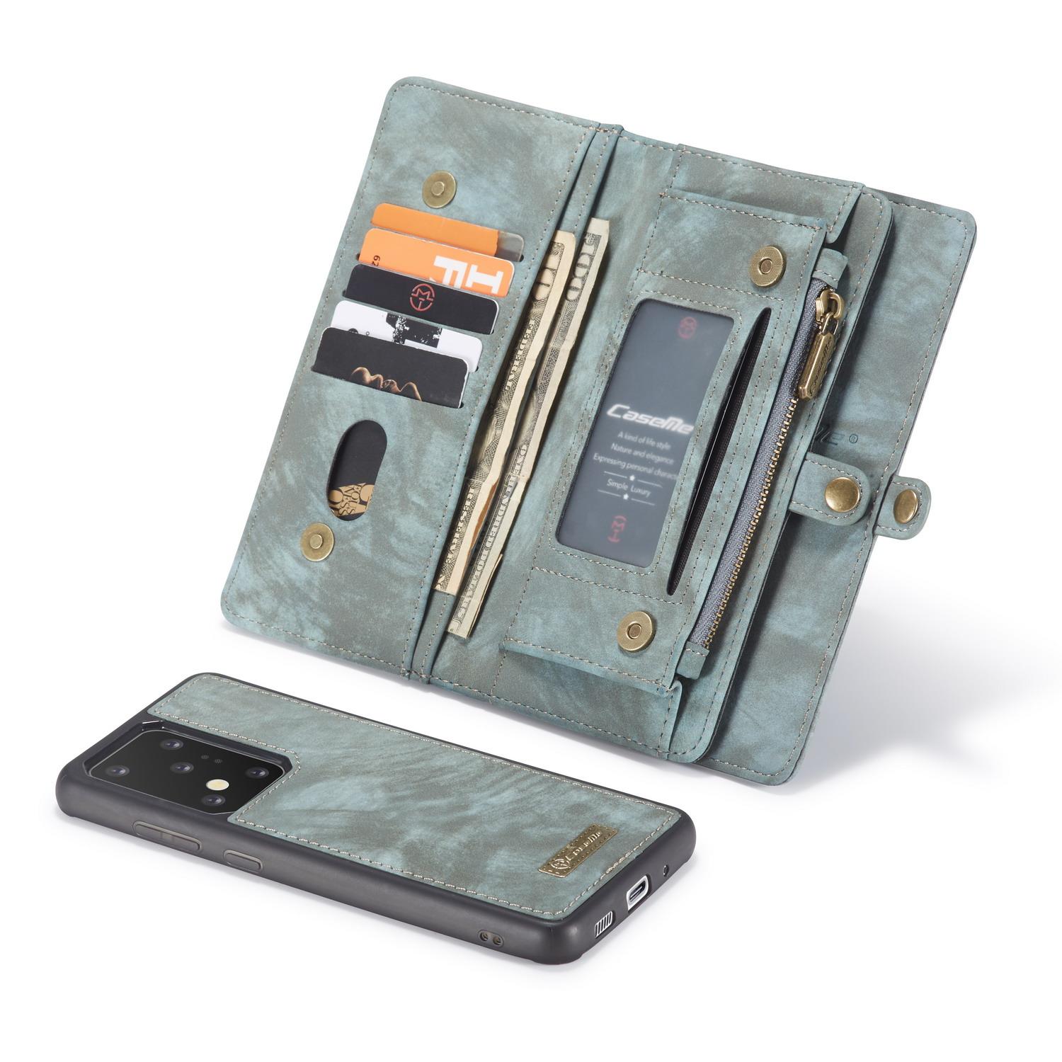 Multi-slot Mobiltaske Galaxy S20 Ultra blå