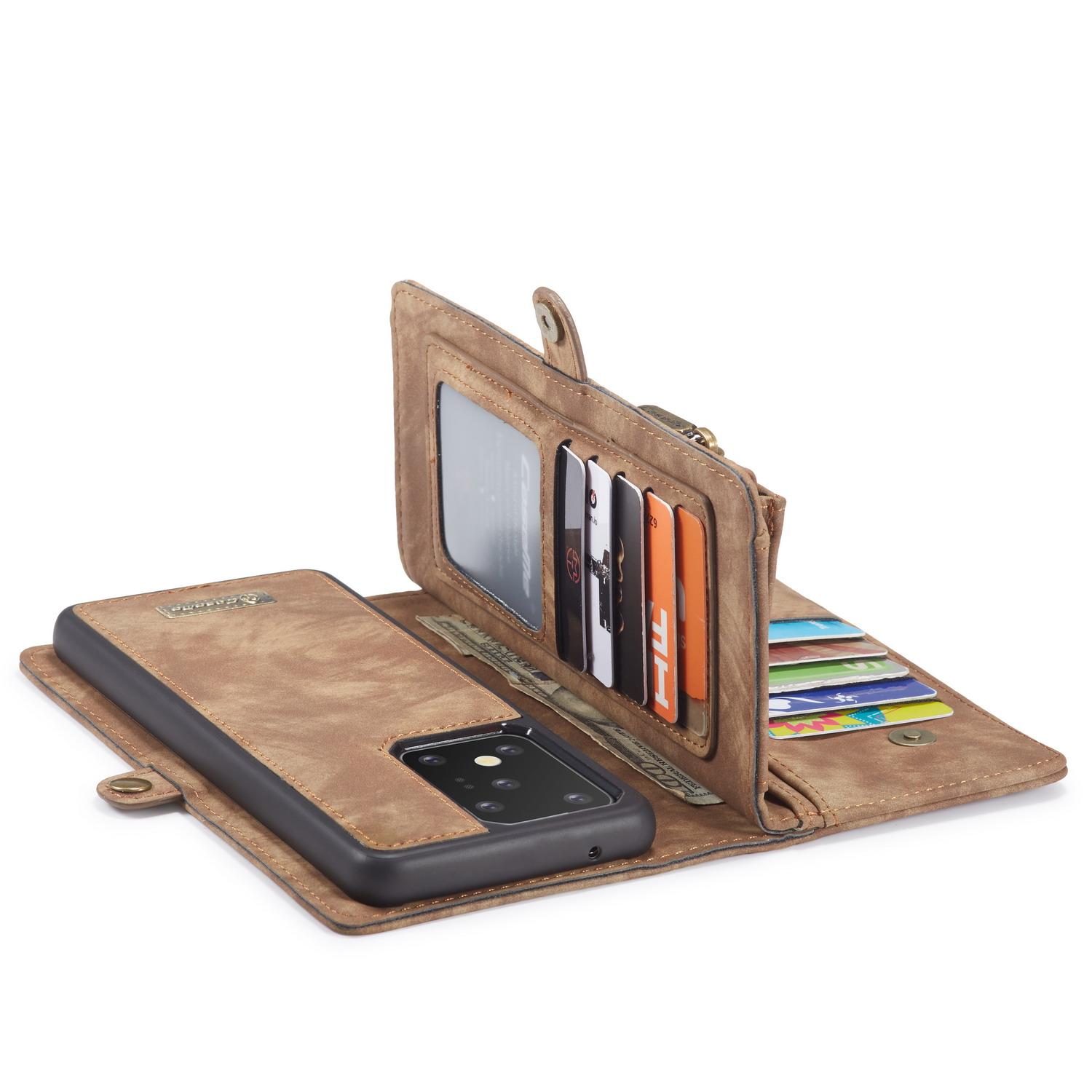 Multi-slot Mobiltaske Samsung Galaxy S20 Ultra Brun